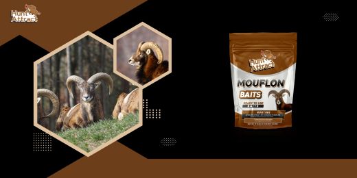 What are the key ingredients in an effective mouflon attractant?